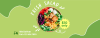 Fresh Salad Delivery Facebook Cover