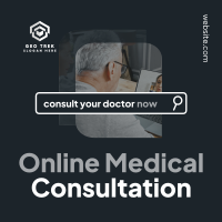 Online Doctor Consultation Instagram Post Image Preview