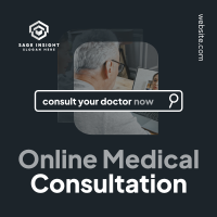 Online Doctor Consultation Instagram Post Image Preview