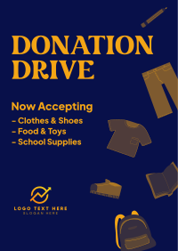 Donation Drive Poster