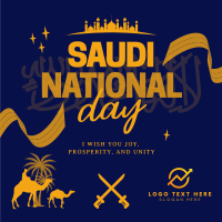 Saudi National Day Instagram Post