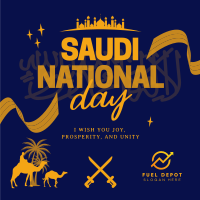 Saudi National Day Instagram Post Image Preview