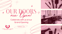 Grand Opening Salon Facebook Event Cover