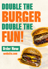 Burger Day Promo Poster