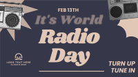 Radio Retro Greeting Animation