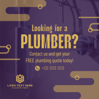 Pipes Repair Service Linkedin Post Design