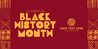 Black History Celebration Twitter Post