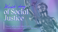 World Social Justice Day Animation