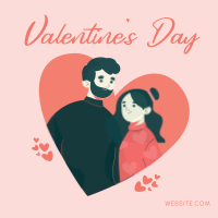 Valentine Couple Instagram Post