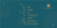 Be Kind To Yourself Twitter Post Design