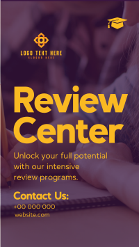 Review Center Promotion Instagram Reel