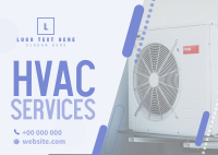 Fast HVAC Services Postcard