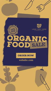 Organic Food Sale TikTok Video