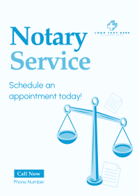 Professional Notary Services Flyer