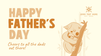 Father's Day Koala Facebook Event Cover