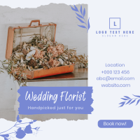 Wedding Florist Instagram Post