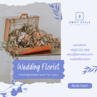 Wedding Florist Instagram Post Image Preview