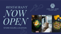 Restaurant Open Facebook Event Cover