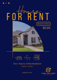 House Town Rent Poster