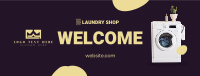 Laundry Shop Opening Facebook Cover