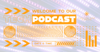 Futuristic Tech Podcast Facebook Ad