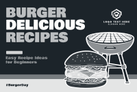 Burger Grill Party Pinterest Cover