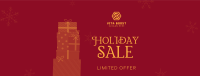 Holiday Gift Sale Facebook Cover Image Preview