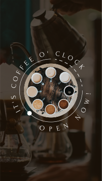 Coffee O Clock Facebook Story