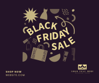 Black Friday Sale Facebook Post