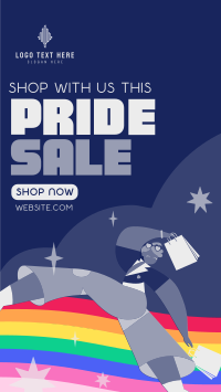 Fun Pride Month Sale Facebook Story