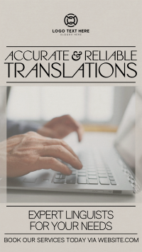 Modern Translation Services Facebook Story