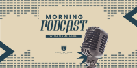 Morning Podcast Stream Twitter Post