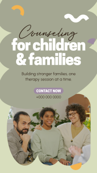 Counseling for Children & Families Facebook Story