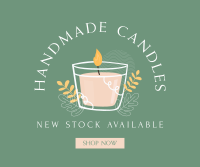 Available Home Candle  Facebook Post Design