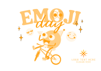 Happy Emoji Postcard