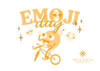 Happy Emoji Postcard Image Preview