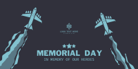 Memorial Day Air Show Twitter Post