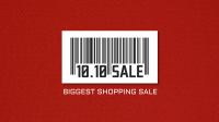 10.10 Sale Barcode Facebook Event Cover