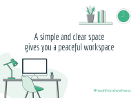 Ideal Workspace Postcard