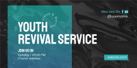 Youth Revival Service Twitter Post