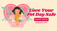 Rustic Love Your Pet Day Animation