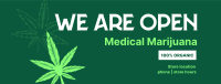 Order Organic Cannabis Facebook Cover