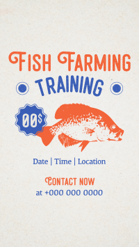 Fish Farming Training Facebook Story