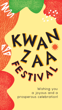 Kwanzaa Festival Greeting Instagram Story