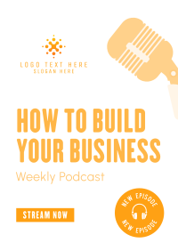 Building Business Podcast Poster