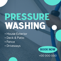 Pressure Wash Service Instagram Post