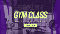 Gym Class Membership Animation