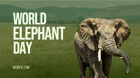 World Elephant Day Facebook Event Cover