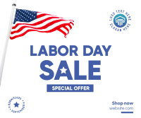 Labor Day Sale Facebook Post