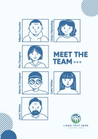 Meet The Team Flyer